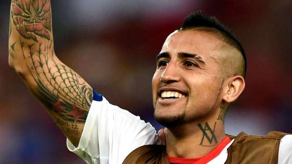 Vidal: "Mi cabeza, mi cuerpo y mi mente están puestas enteramente en la selección"