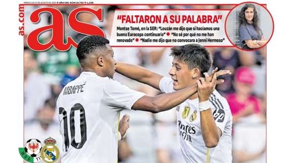"Los magos de Xabi Alonso": Mbappé y Güler, en la portada de AS