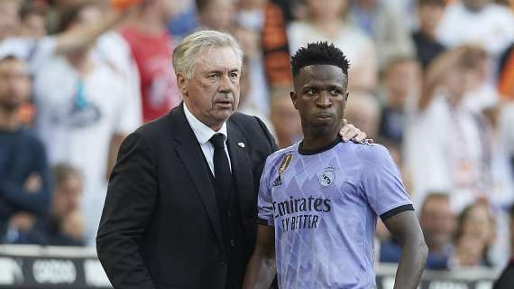 Ancelotti y Vinicius