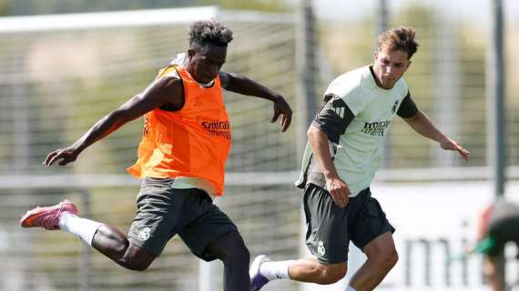 Cuatro ausencias en la segunda sesión de entrenamiento del Real Madrid