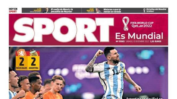 PORTADA | Sport: "¡D10S MÍO!"