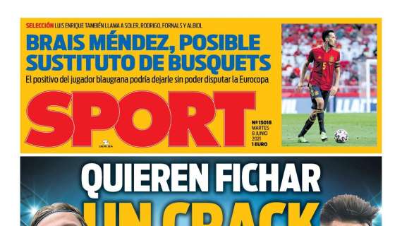 PORTADA | Sport con Haaland y Lautaro: "Quieren fichar un crack"