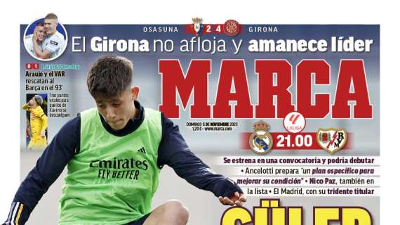 PORTADA | Marca: "Güler entra en escena"