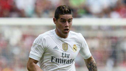 James: "Estoy feliz en Madrid"