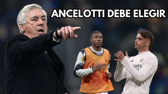 Carlo Ancelotti, entre David Alaba y Raúl Asencio: debe elegir cuanto antes