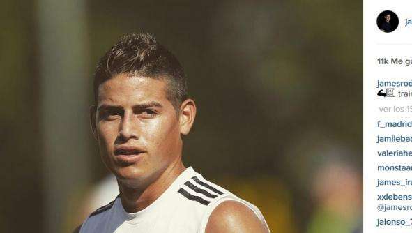 James entrena fuerte pensando en el inicio de la temporada