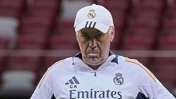 Ancelotti seguirá sin cinco defensas para el partido ante Osasuna