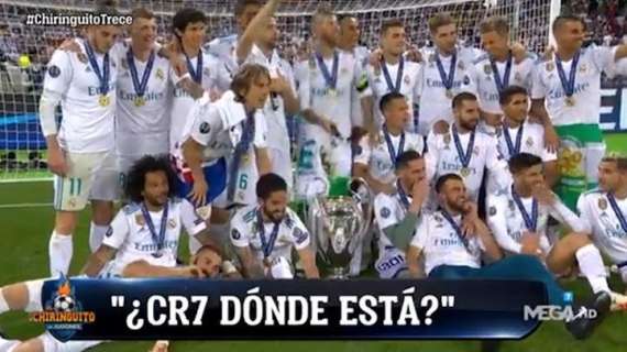 VÍDEO - El cántico de los jugadores del Madrid durante la celebración: "¿Dónde está CR7?"