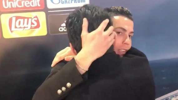 VÍDEO - Cristiano y Buffon se despiden con un emotivo abrazo: señal de respeto y admiración