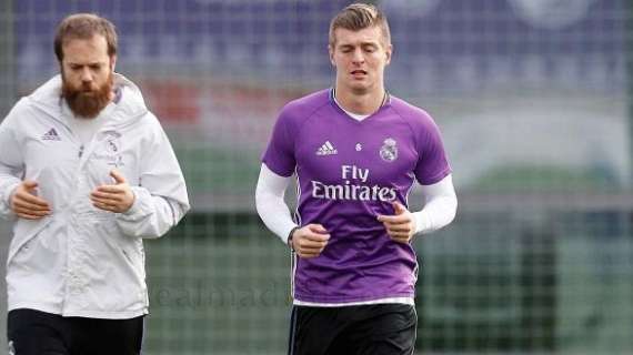 La recuperación de Kroos va por buen camino