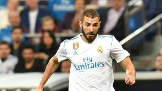 GOL DEL MADRID - Benzema remata a placer y abre el marcador