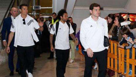 El Real Madrid ya está en Bilbao