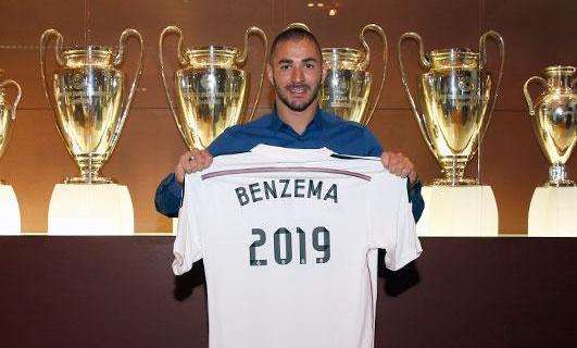 OFICIAL: Benzema renueva hasta 2019