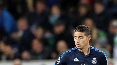 Zidane se 'olvida' de James en San Sebastián