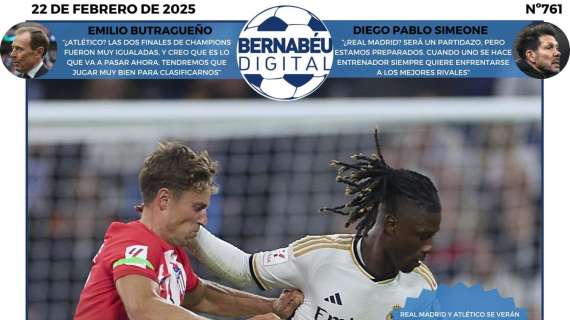 El derbi entre el Real Madrid y el Atlético en Champions es protagonista en la portada BD