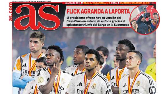 Los problemas del Real Madrid, portada del AS: "Todo está en cuestión... salvo Mbappé"