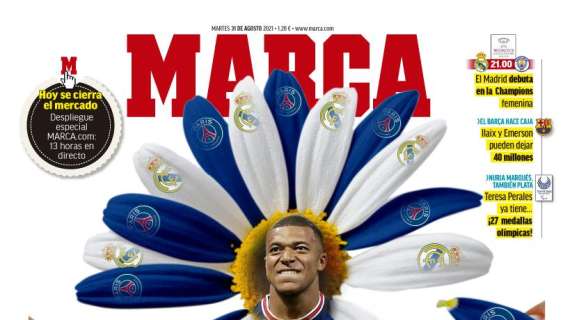 PORTADA | Marca: "A la espera de Mbappé... ¡Camavinga!"