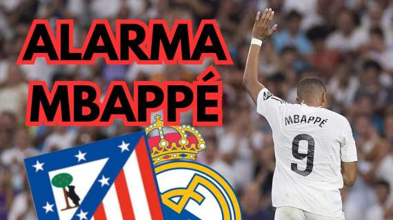 Alarma total en el Real Madrid por Kylian Mbappé antes del derbi