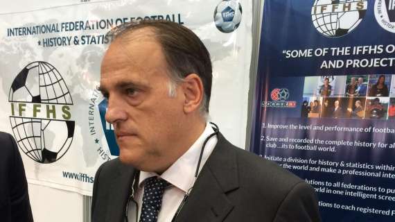 Tebas, presidente de la Liga