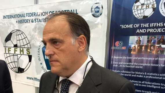 Así responde Tebas al posible cambio de fecha del Real Madrid - Osasuna