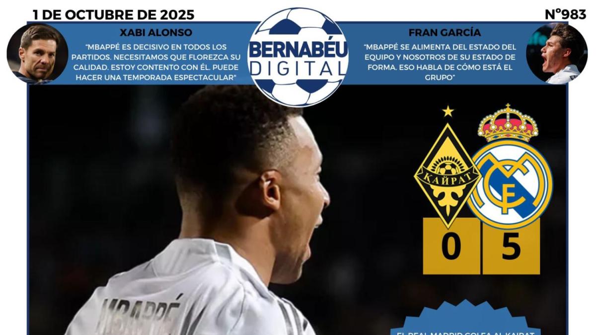 La goleada del Real Madrid en Almaty, protagonista en Bernabéu Digital