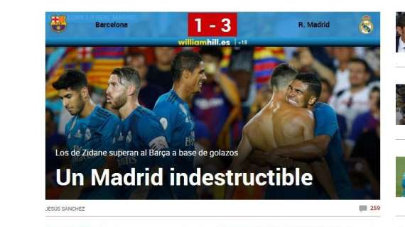 Marca - "Un Madrid indestructible"