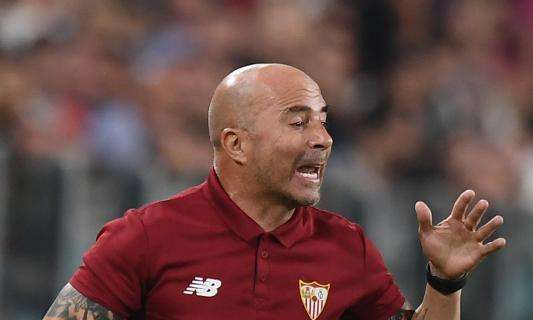 Sevilla, Sampaoli: "El árbitro es una excusa, el Madrid fue superior y nos ganó bien"