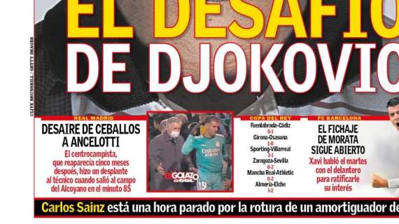 PORTADA | As: "Desaire de Ceballos a Ancelotti"