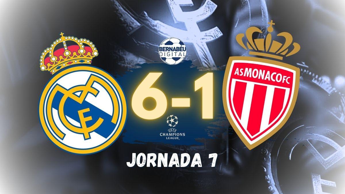 Real Madrid 6-1 AS Mónaco | Goleada y paces hechas con el Santiago Bernabéu