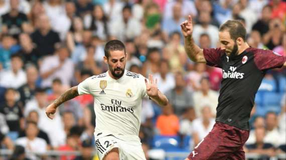 Isco le negó la mano a Solari en el vestuario de Ipurúa después de la derrota