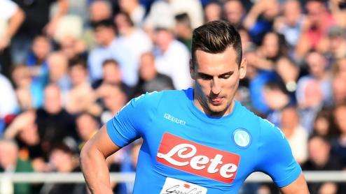 Milik: "Estoy motivado por el hecho de jugar un partido ante el Madrid"