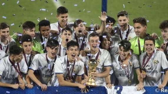 El juvenil C del Madrid, campeón del torneo Al-Kass de Qatar