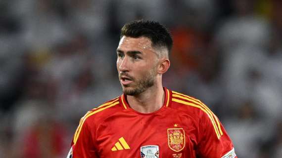 Aymeric Laporte con Espa&ntilde;a