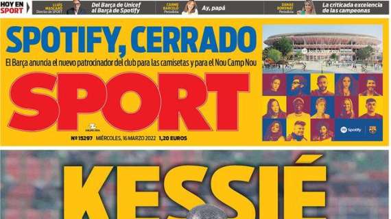 PORTADA | Sport: "El Madrid puja muy fuerte por Haaland"