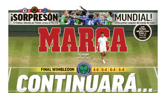 Marca avisa en su portada: "Se complica la situación de Asensio"