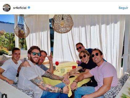 FOTO - Ramos lanza un 'dardo' al Barça: "Resultados que alegran"