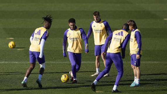 Entrenamiento Real Madrid