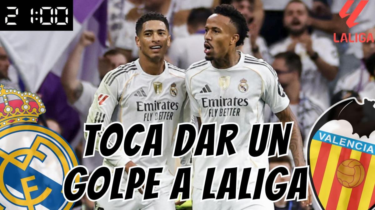 Real Madrid - Valencia | Y en medio del caso Vinicius, a jugar