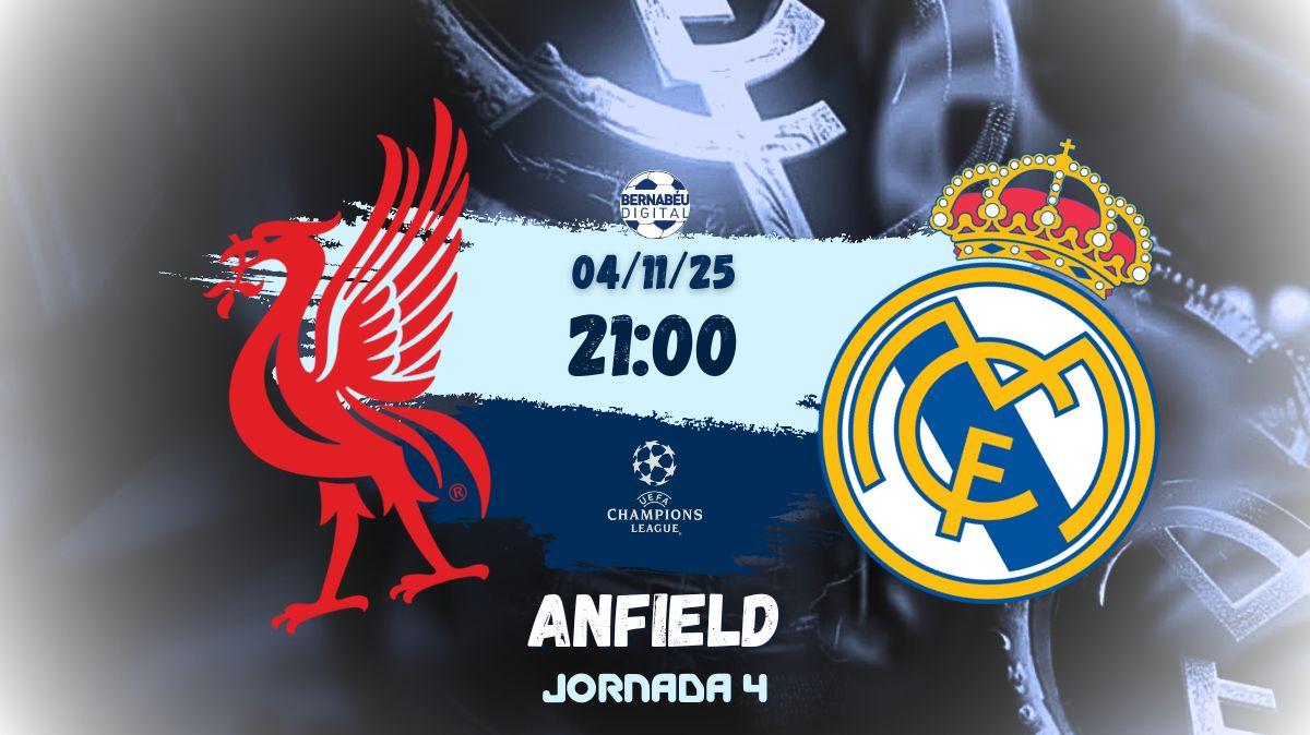 Liverpool FC - Real Madrid | Sigue aquí la previa del partido de Champions