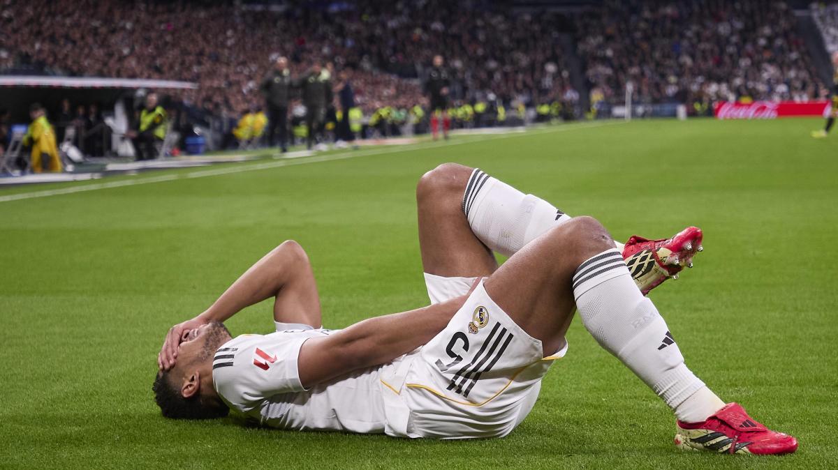 Drama en el Real Madrid: Jude Bellingham lesionado