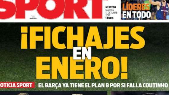 SPORT - ¡Fichajes en enero! Las tres opciones del Barça para reforzar la plantilla en invierno