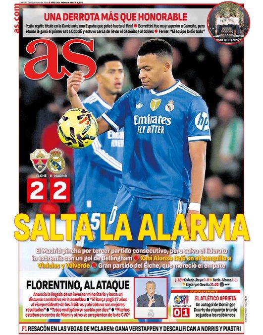 As abre con "Salta la alarma" tras el empate del Real Madrid