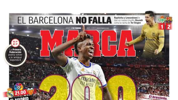 PORTADA | Marca: "200 veces Vinicius"