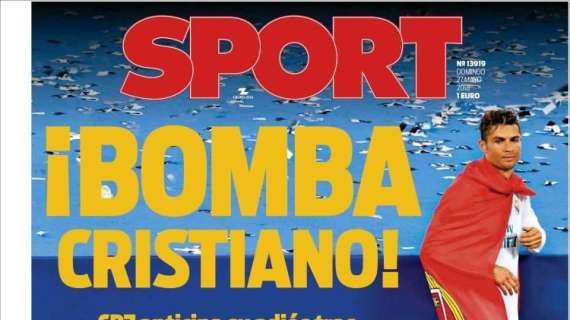 PORTADA - Sport resta mérito al Madrid: 