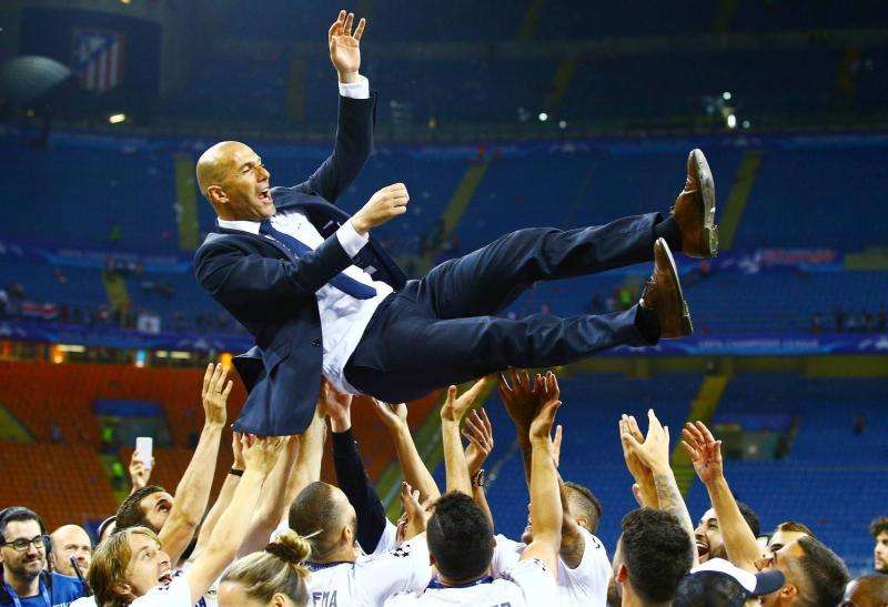 Un año redondo para Zidane