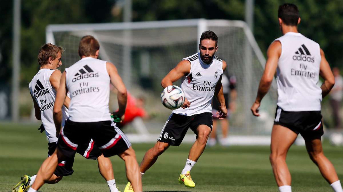 El balón, protagonista en la sesión de este viernes