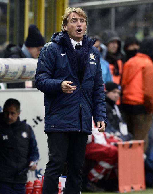 Mancini: "No hemos visto portería porque hemos tenido mala suerte"