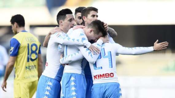 Chievo 1-3 Napoli: los chicos de Sarri resurgen en Verona