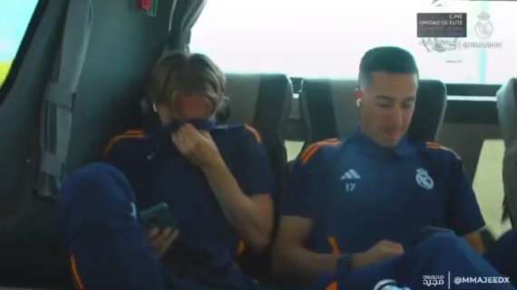 Las lágrimas de Modric en el autobús en su último viaje al Bernabéu