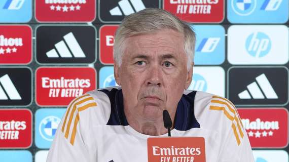 Ancelotti en rueda de prensa